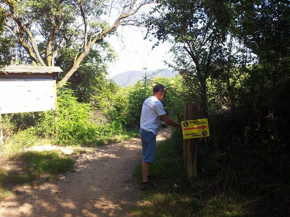 Ricognizione percorso XC Monte Cecilia