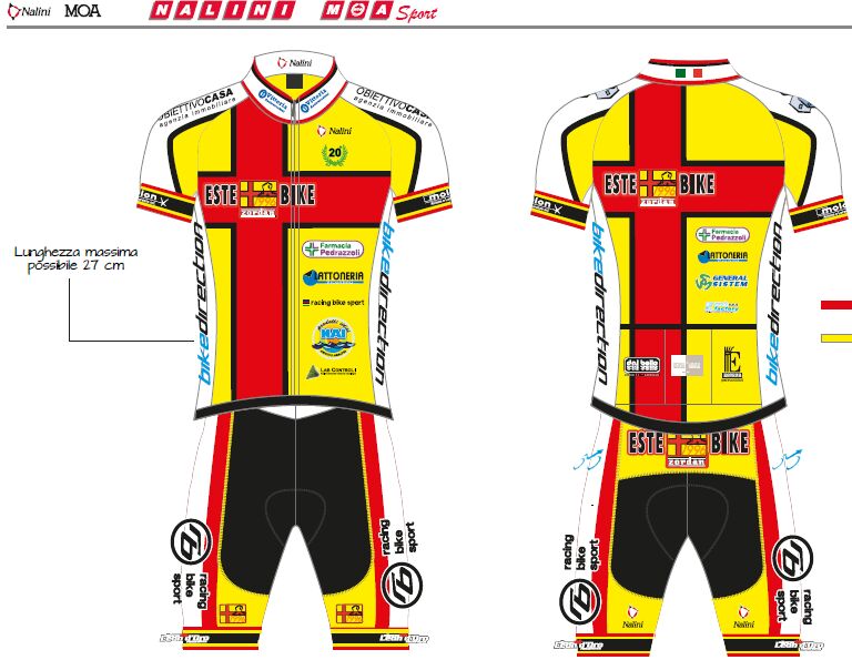 Nuove divise estive Estebike