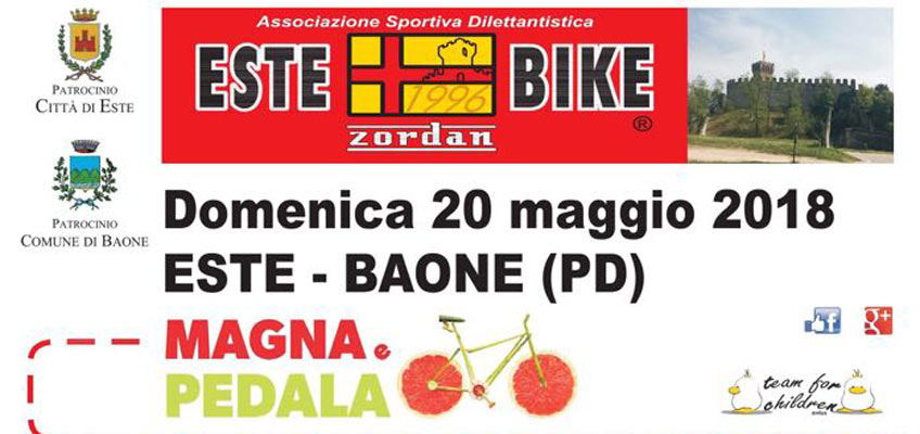Magna e Pedala: domenica 20 maggio Baone (PD)