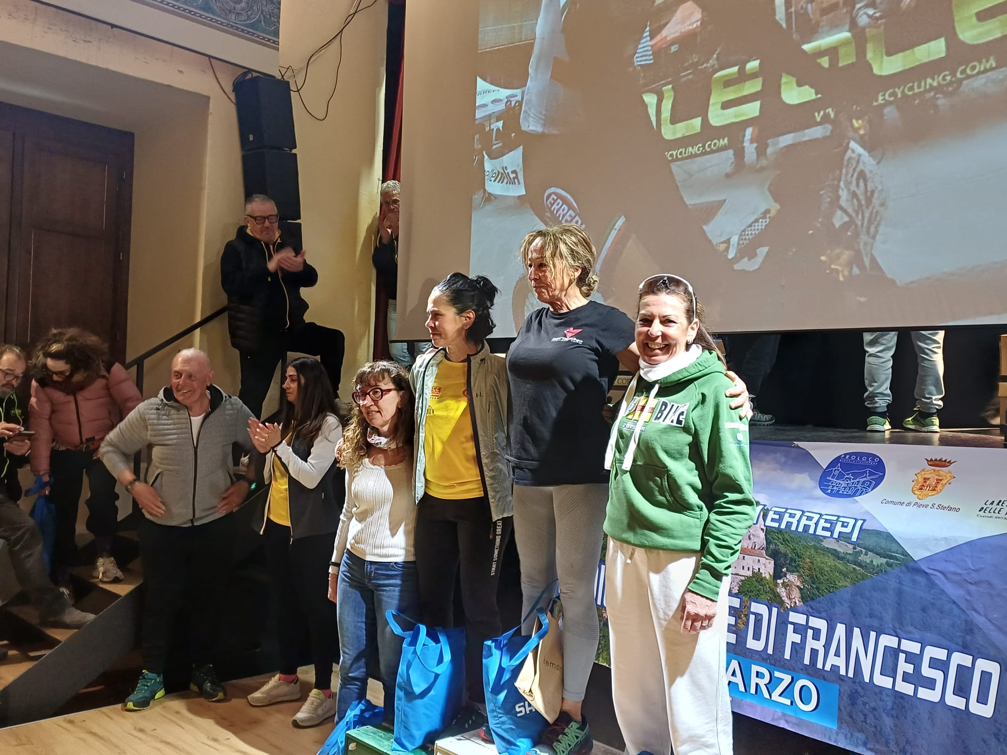 Agonisti - Premiazione Vie di Francesco a Pieve Santostefano