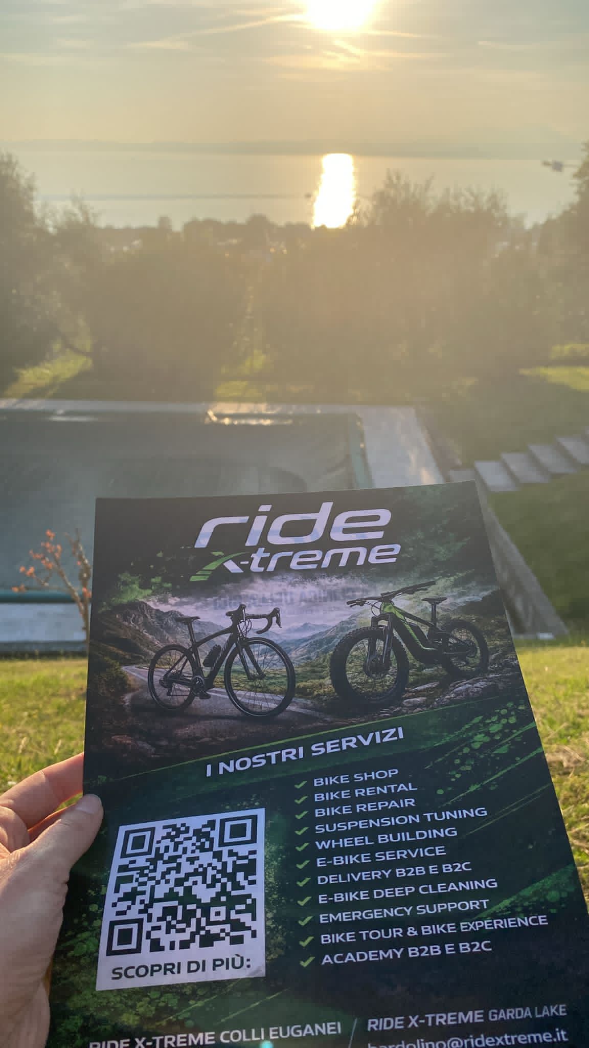 GloriaCiao a tutti d - uscita in bici